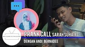 lirikata lirik lagu satu peluang dari andi bernadee. Chords For Wttsmy Andi Bernadee Prank Call Sarah Suhairi