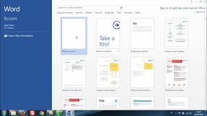Cara Memulai Microsoft Word 2013 Youtube