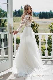Charming Open Back Long Sleeves Lace Tulle See Through Wedding Dress Bridal Dre In 2020 Backless Wedding Dress With Sleeves Wedding Dresses Lace Applique Wedding Dress