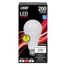 Shop for low wattage led bulbs online at target. Feit Electric A21 E26 Medium Led Bulb Warm White 200 Watt Equivalence 1 Pk Ace Hardware