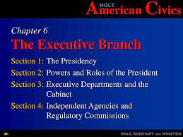 Ppt - Chapter 6 The Executive Branch Powerpoint Presentation, Free Download  - Id:7106416