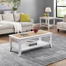 Ob sie mit freunden und familie zusammensitzen oder nach einem langen tag wohlverdient auf der couch entspannen: B D Home Wohnzimmer Couchtisch Weiss Kaufland De