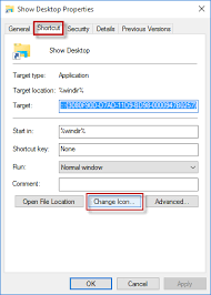 · right click on an empty space on the desktop. How To Change Icon For Any Desktop Shortcut In Windows 10
