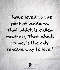 I Have Loved To The Point Of Madness That Which Is Called Madness That Which To Me Is The Only Sensible Way T Criminal Minds Quotes Great Words Love Quotes