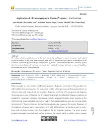 Listen for wheezing, hacking, or barking first, then read on to find out what's normal and when it's time to worry. Pdf Application Of Ultrasonography In Canine Pregnancy An Overview