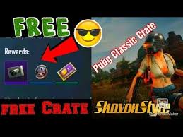 Pubg Free Classic Crate Pubg Mobile Free Crate Pubg Mobile India Youtube Space Games For Kids Crates Classic