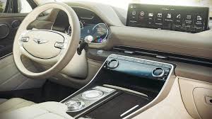 2021 genesis gv80 is covered with leather, and the seats have this nice diamond pattern stitching. 2021 Genesis Gv80 Review Pricing And Specs Wallace Genesis Blog