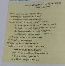 Makna puisi secara keseluruhan adalah indonesia memiliki beraneka ragam suku dan bangsa. Soal 1 Makna Puisi Bait Pertama 2 Makna Puisi Bait Kedua 3 Makna Puisi Bait Ketiga 4 Makna Brainly Co Id