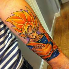 It takes some serious guts to get a large, visible tattoo of an anime character, especially one as recognizable as goku and vegeta of dragon ball z fame. 30 Dragon Ball Z Tattoos Even Frieza Would Admire The Body Is A Canvas