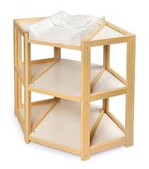 Zoomie Kids Carner Diaper Corner Baby Changing Table With Pad Wayfair Corner Changing Tables Baby Changing Table Changing Table