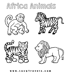Safari Coloring Pages Safari Wildlife Coloring Pages Free Coloring Pages For Africa Zoo Animal Coloring Pages Animal Coloring Books Animal Coloring Pages