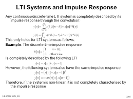 Lecture 6 Linear Systems And Convolution Ppt Video Online Download