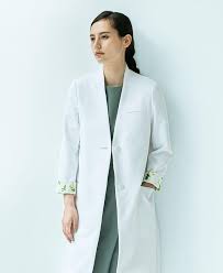 What do you want the coat to be made of? Women S Lab Coat No Collar Plantica Classico