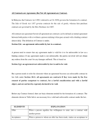 (c) two trustees, a and b, empowered to sell trust property worth rm10,000, contract to sell it to c. All Contracts Are Agreement Consideration Contract Law