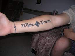 Black and white checkered auto racing flags and finishing tape vector set. White Men Told To Hide Nazi Tattoos Ahead Of Richard Spencer Florida Rally