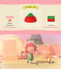 Strawberry Hat A Hat Most Nordic Kids Have Had Acqr New Animal Crossing Animal Crossing Game Animal Crossing