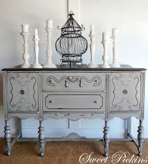 Sweet Pickins Painted Furniture Antique Buffet Refinishing Furniture