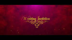 Wedding Invitation Video Template Free Download After Effects Wedding Invitation Background Free Wedding Invitation Templates Wedding Invitation Video
