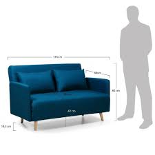 Canape Convertible 2 Places Drawer Belushi Petit Appartement Mobilier De Salon Canape