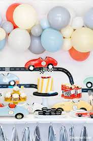 See more ideas about car birthday theme, race car birthday, birthday theme. Modern Race Car Party Ideas Momo Party