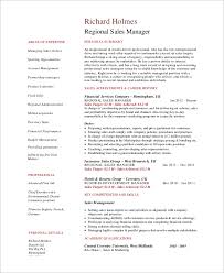 Highly talented sales manager with huge experience in retail store management, developing and training sales team on strategies and customer service delivery. Free 9 Sample Sales Manager Resume Templates In Ms Word Pdf