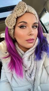 jwilly92191 shows off her chaotic side with a Jinx split dye 😍💙  https://arcticfoxhaircolor.visitlink.me/T7uka8