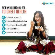 Sitting On Chair And Eating Has Never Been The Indian Way Of Having Food According To Ayurveda Sitting On Fl How To Do Yoga Joint Health Nutrition Activities