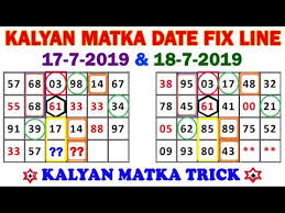 Kalyan Matka Jodi Trick Satta Matka Matka Satta Trick In