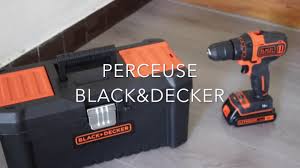 Les Dernieres Perceuses Black Decker Youtube