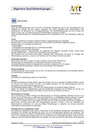 Laden sie das muster für die rechnung bei einer akontozahlung hier kostenlos herunter Agb Pdf Art Of Translation