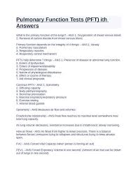 Image result for Lung Function Questionnaire