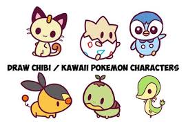 Learn How To Draw Kawaii Cute Chibi Pokemons Huge Chibi Pokemon Guide Avec Images Pokemon Kawaii Dessin Pikachu Dessin Pokemon
