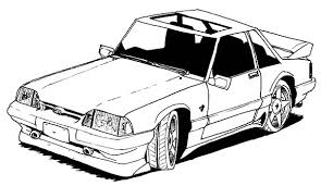 The new best ford mustang car coloring page is designed very much like the real in brochure and website version. Old Car Mustang Coloring Pages Best Place To Color