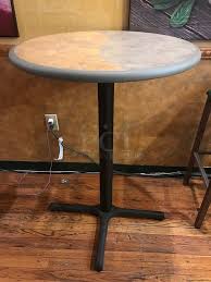 High Top Round Bar Tables W Metal Bases Go To Https Www Pciauctions Com Auction Details Php Auction 31 Round Bar Restaurant Equipment Auction