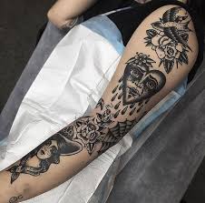 Tattoo By Brock Alan Conry Traditional Traditionaltattoo Traditional Tattoo Black And White Traditional Black Tattoo Traditional Tattoo Sleeve