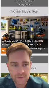 Our monthly Tools & Tech auction can be addictive… one minute you’re  browsing, the next you’re bidding