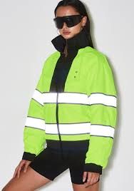 reversible hi visibility uniform jacket