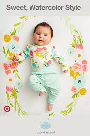 Maybe you would like to learn more about one of these? Only At Target The Cloud Island Floral Fields Collection Features Beautiful Watercolor Florals That Are Inf Girls Nursery Floral Adorable Nursery Baby Nursery