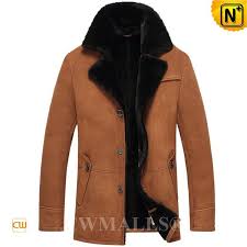 Uk Brand Cwmalls London Mens Shearling Coats Cw807130 Black Friday Leather Jacket Men Mens Shearling Coat Mens Leather Coats