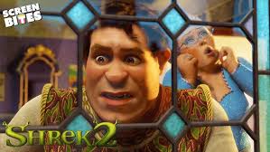 Shrek push fiona into bush