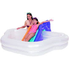 piscine gonflable nuage toboggan arc en ciel piscine gonflable enfant piscine et spa jardin et plein air gifi