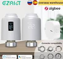 ZigBee TRV WiFi Radiator Thermostat Valve Tuya Smart Life Room Temperature  Heating Controller Actuator Voice Google Alexa Home - AliExpress