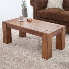 Thanks to natural variations in the sheesam wood, every piece is subtly one of a kind. Hazel Sheesham Wood Living Room Coffee Table Decornation