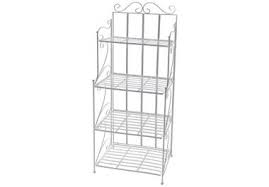 Mobili in ferro battuto, fascino che dura. Jyxshelfa Casa Mensola Scaffalature In Ferro Battuto Cucina Per La Casa Bagno A 4 Strati Lavabo Da Terra Scaffale Balconcino Ripiano Per La Conservazione Di Mobili Bianco Scaffale Organizzazione Interni Porta Oggetti Cassetti
