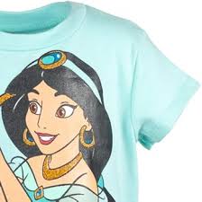 Disney Princess Jasmine Toddler Girls French Terry Short Sleeve Dress  Turquoise 3T : Amazon.com.au: Clothing, Shoes & Accessories