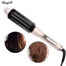 360 Graus Novo Escova Alisador Alisamento Alisador De Ferro De Ondulacao Do Cabelo Rolo Modelador De Cab Ceramic Hair Hair Straightener And Curler Hair Curlers