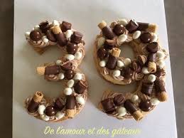 Number Cake Biscuit Sable Aux Amandes Et Ganache Au Kinder Bueno Recette Gateau Anniversaire Recette Gateau Decoration Gateau