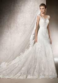 St Patrick Boat Neck A Line Wedding Dress Features Combination Of Embroidery Wedding Dresses Fantasy Wedding Dresses Bridal Dresses