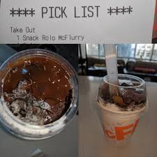 480 calories, 13 grams of fat, 8 gram of saturated fat, 0.5 grams of trans fat, 230 milligrams our visit today i tried this new item stroopwafel mcflurry , generally i like there special items, this one for me is a total failure, i believe. Mcflurry Snack Size Vs Regular