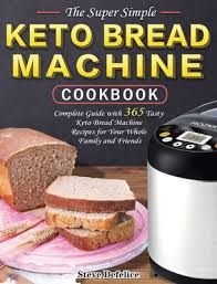 You can make concerning 20 pieces of this in simply 40 minutes. The Super Simple Keto Bread Machine Book
